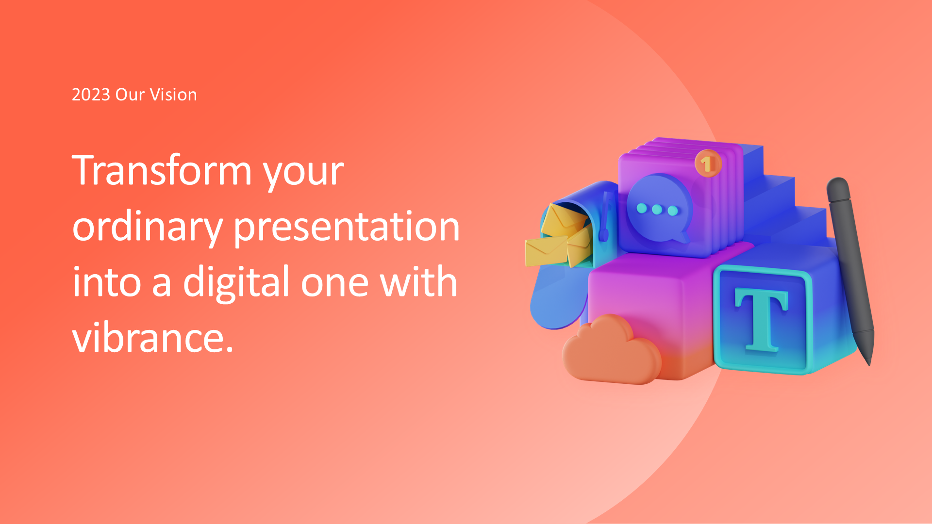 Vision Mission Dark slide 1